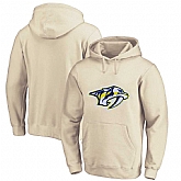 Men's Customized Nashville Predators Cream All Stitched Pullover Hoodie,baseball caps,new era cap wholesale,wholesale hats